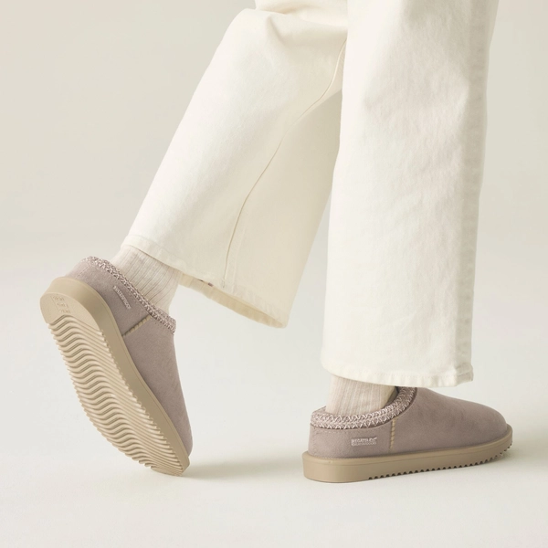 Regatta Women's Risley Waterproof Mules | Taupe Beige