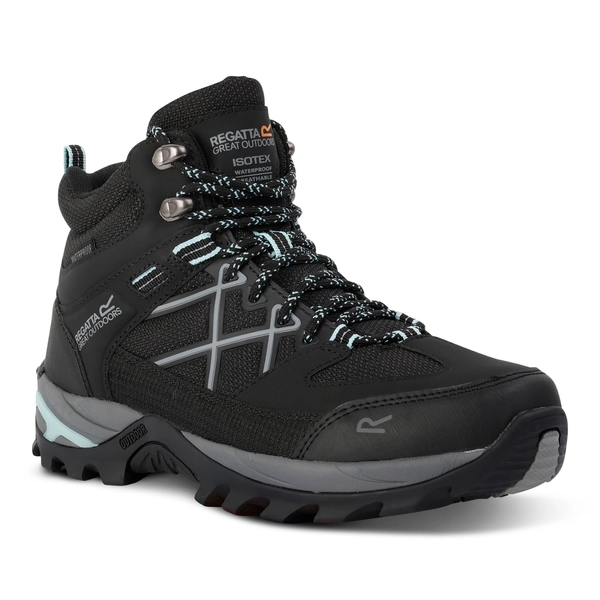 Regatta Women's Samaris III Walking Boots | Black Aqua