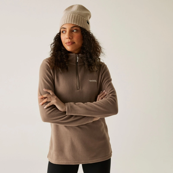 regatta Women's Sweethart Lightweight Half-Zip Fleece | Brown