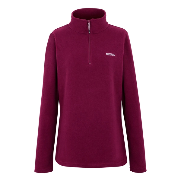 Regatta Women's Sweethart Lightweight Half-Zip Fleece | Dark Pimento