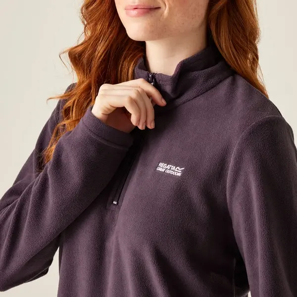 Regatta Women's Sweethart Lightweight Half-Zip Fleece | Deep Plum