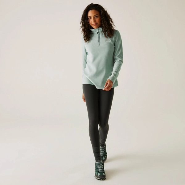 Regatta Women's Sweethart Lightweight Half-Zip Fleece | Green Haze