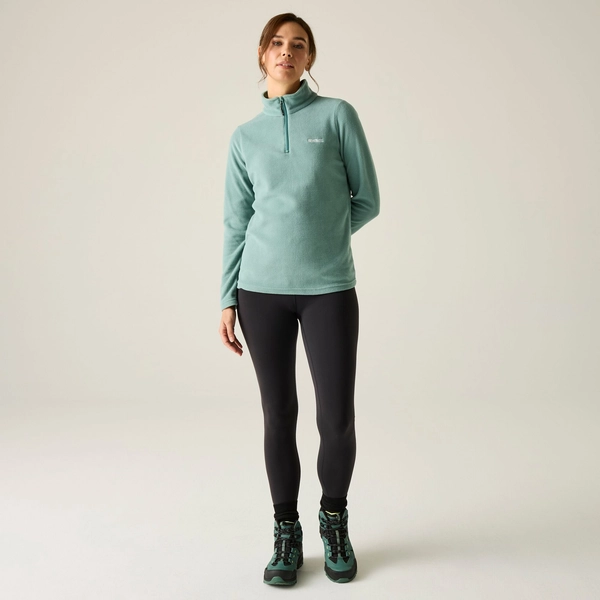 Regatta Women's Sweethart Lightweight Half-Zip Fleece | Ivy Moss Green