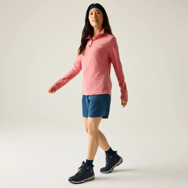 Regatta Women's Sweethart Lightweight Half-Zip Fleece | Peach Pink
