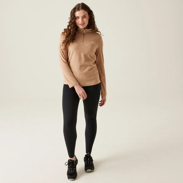 Regatta Women's Sweethart Lightweight Half-Zip Fleece | Warm Taupe
