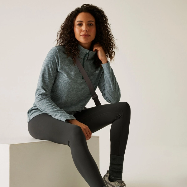 Regatta Women's Sweethart Marl Half Zip Fleece | Blue