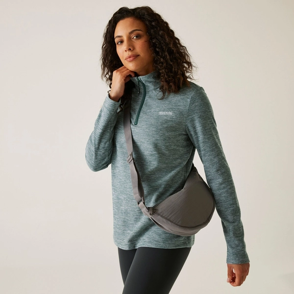 regatta Women's Sweethart Marl Half Zip Fleece | Blue