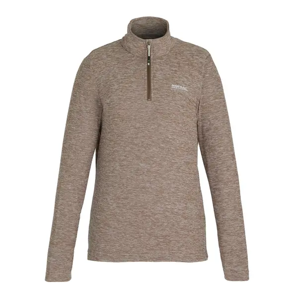 Regatta Women's Sweethart Marl Half Zip Fleece | Brown
