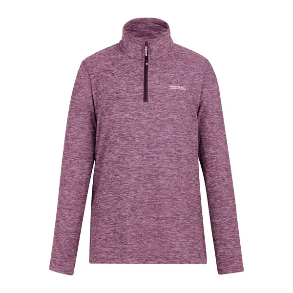 Regatta Women's Sweethart Marl Half Zip Fleece | Dark Pimento