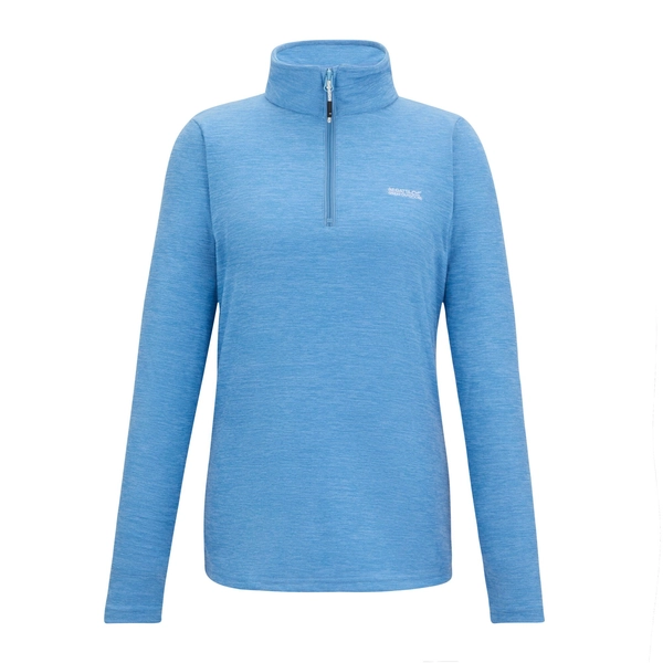 Regatta Women's Sweethart Marl Half Zip Fleece | Denim Blue
