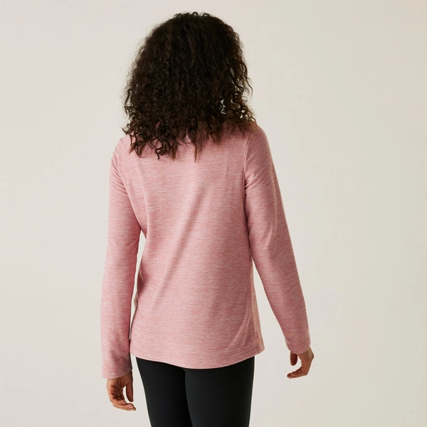 Regatta Women's Sweethart Marl Half Zip Fleece | Dusty Rose