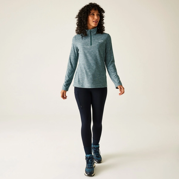 Regatta Women's Sweethart Marl Half Zip Fleece | Green
