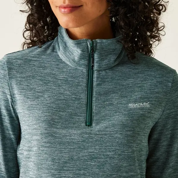 Regatta Women's Sweethart Marl Half Zip Fleece | Green