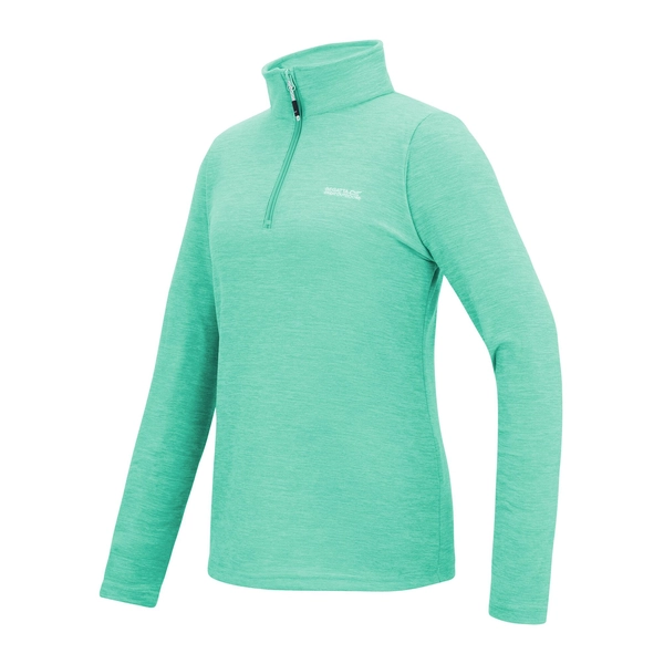 Regatta Women's Sweethart Marl Half Zip Fleece | Ice Green