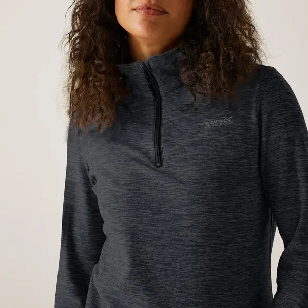 Regatta Women's Sweethart Marl Half Zip Fleece | Seal Grey