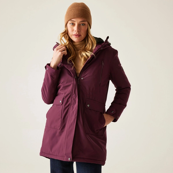 Regatta Women's Valenta Waterproof Insulated Jacket | Fig Purple