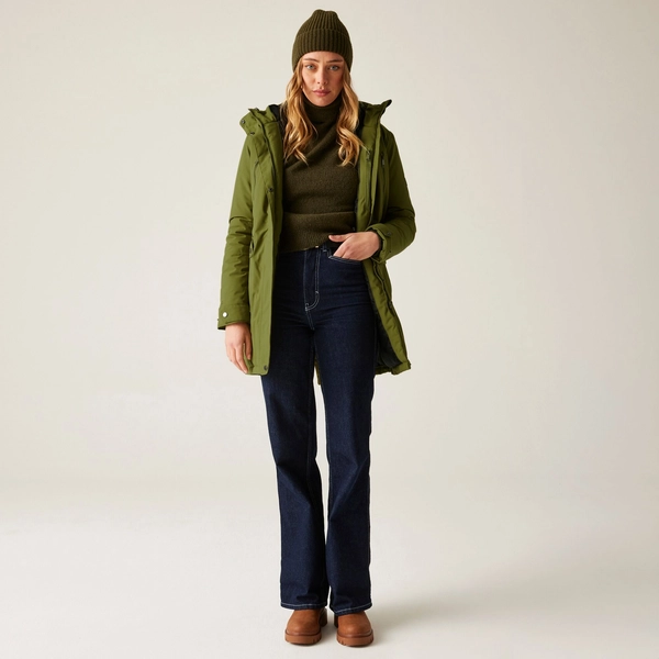 Regatta Women's Valenta Waterproof Insulated Jacket | Green