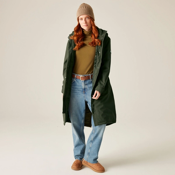 Regatta Women's Yannta Waterproof Insulated Jacket | Dark Khaki