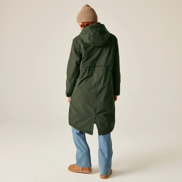 regatta Women's Yannta Waterproof Insulated Jacket | Dark Khaki