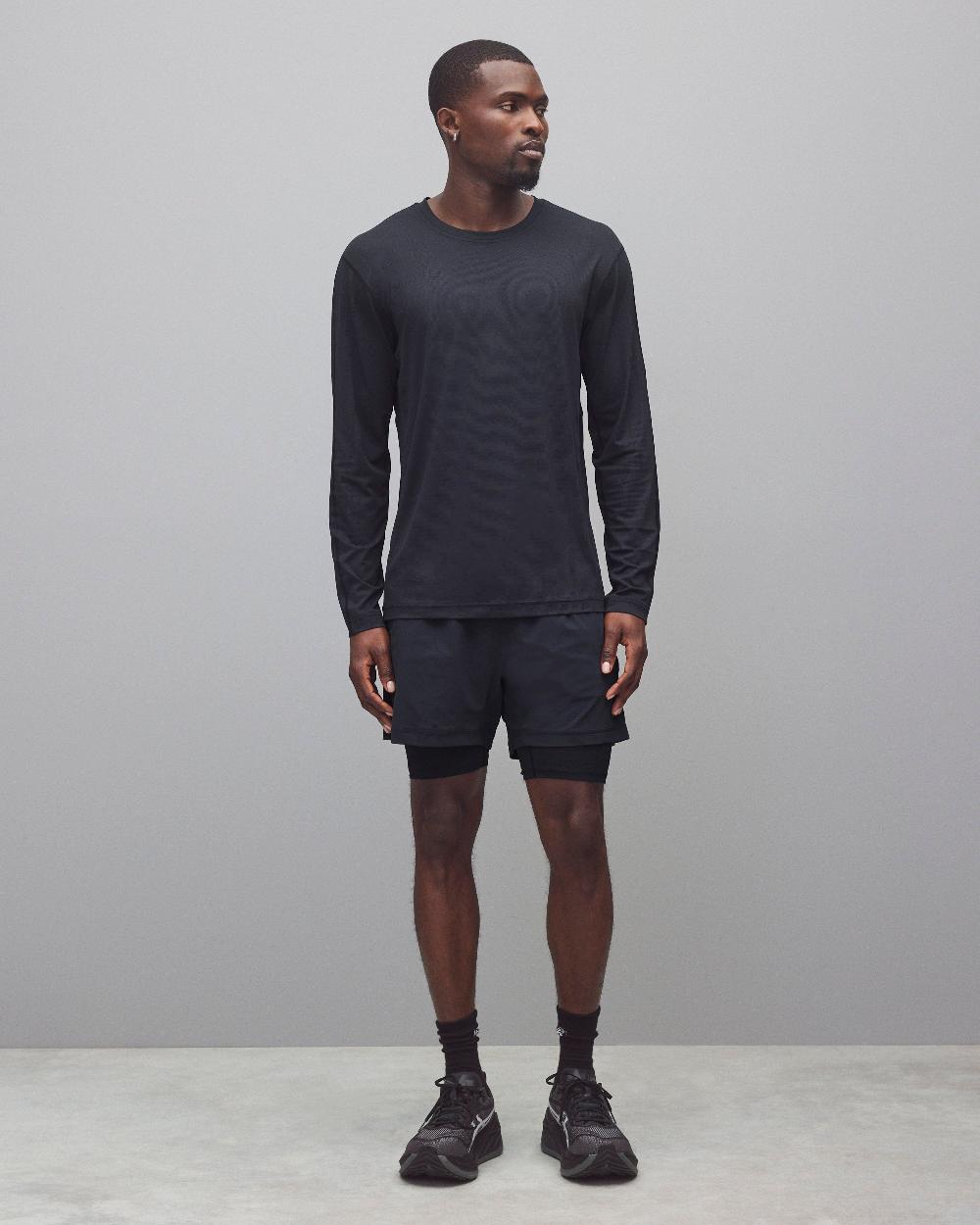 reigning champ 4-Way Stretch Nylon Combo Standard Training Short 5”