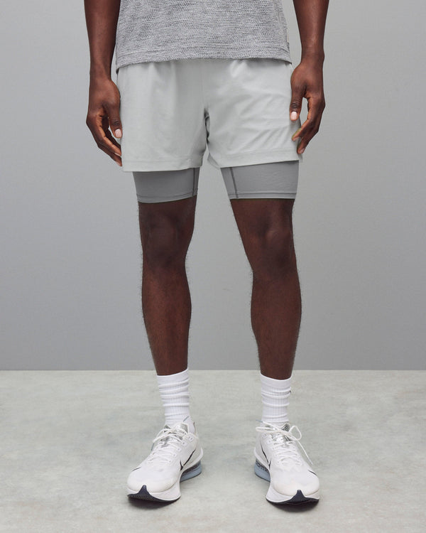 Reigning Champ 4-Way Stretch Nylon Combo Standard Training Short 5”