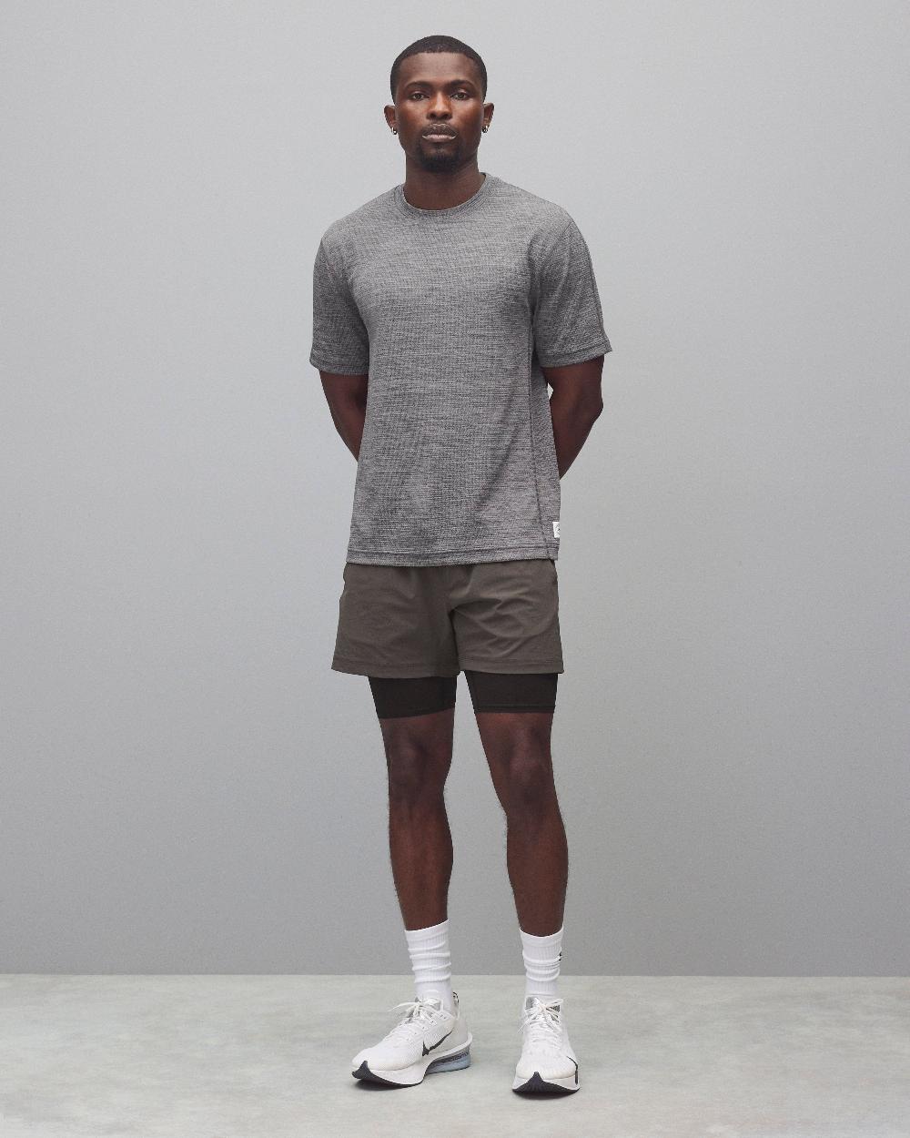 reigning champ 4-Way Stretch Nylon Combo Standard Training Short 5”