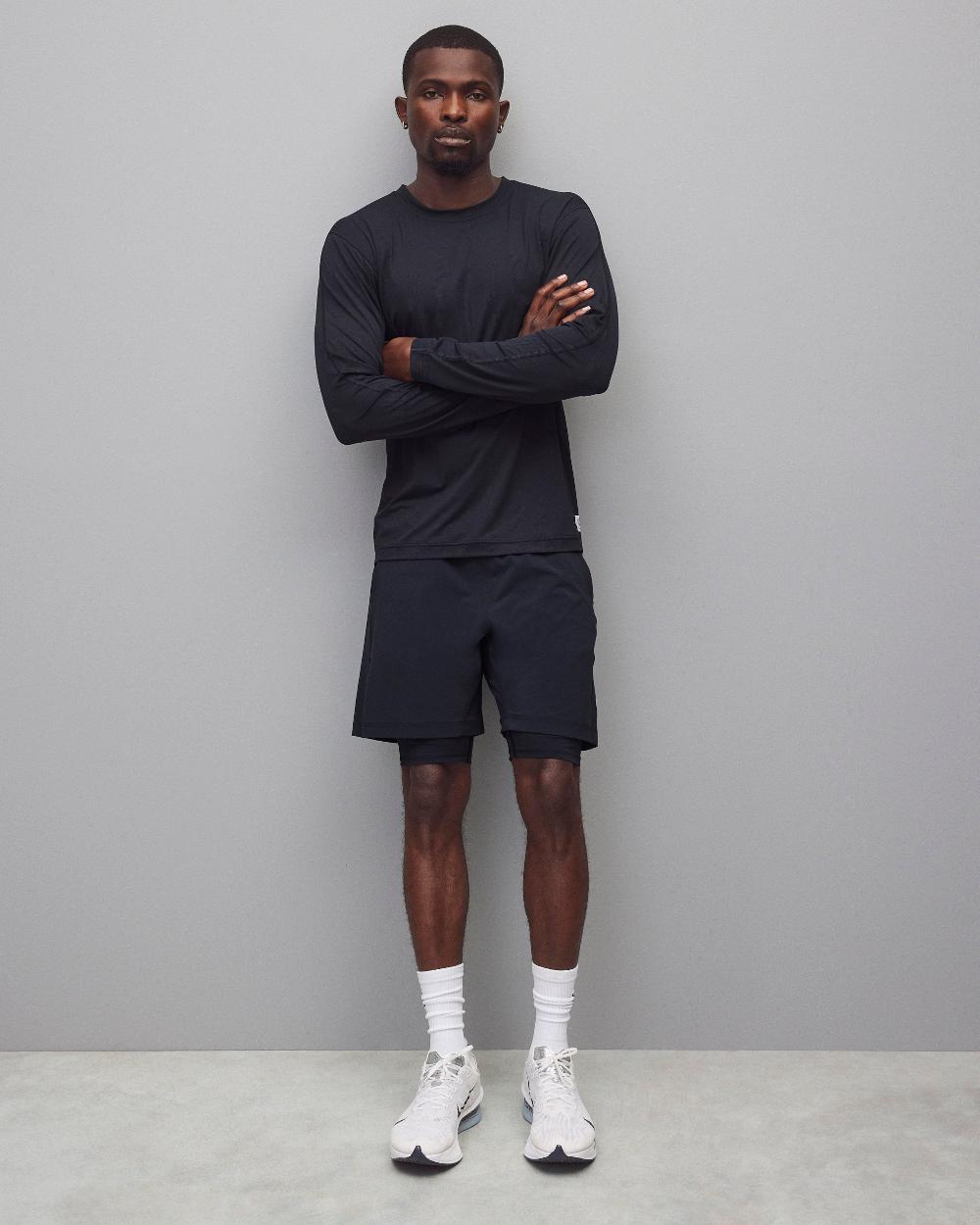 reigning champ 4-Way Stretch Nylon Combo Standard Training Short 7”