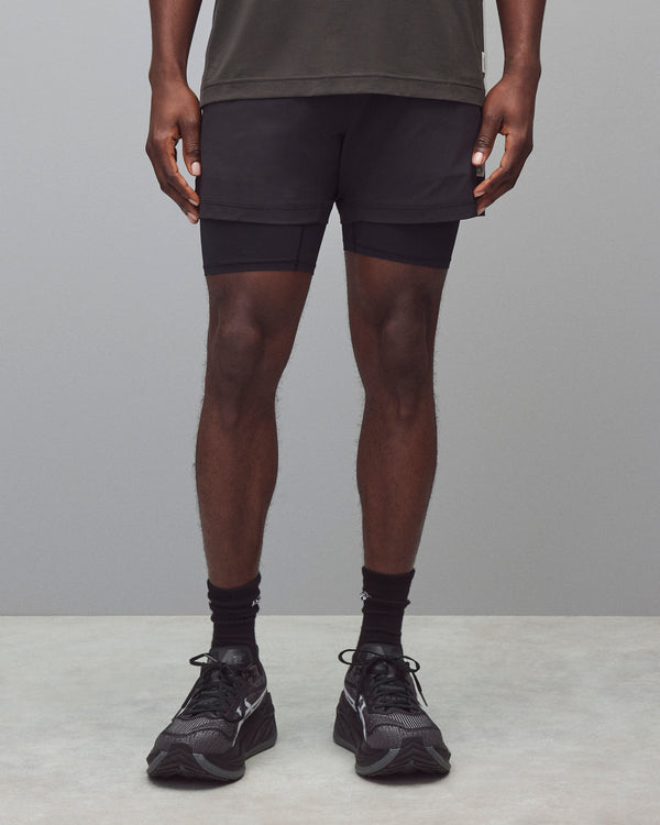 Reigning Champ 4-Way Stretch Nylon Combo Standard Training Short 5”