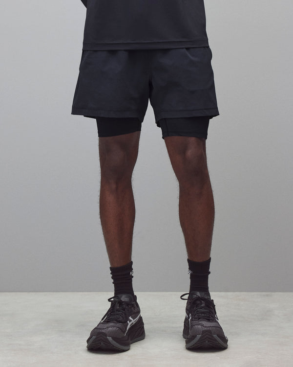 Reigning Champ 4-Way Stretch Nylon Combo Standard Training Short 5”