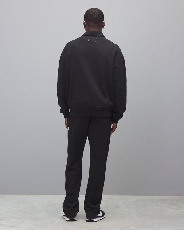 Reigning Champ Brushed Fleece Relaxed Half Zip Sweatshirt