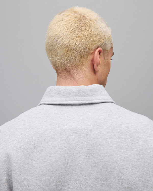 Reigning Champ Brushed Fleece Relaxed Half Zip Sweatshirt