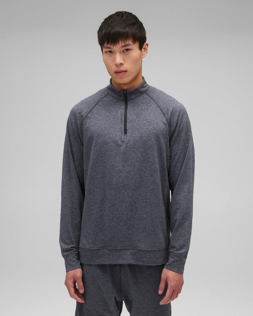 reigning champ Brushed Jersey Recovery Standard Quarter Zip