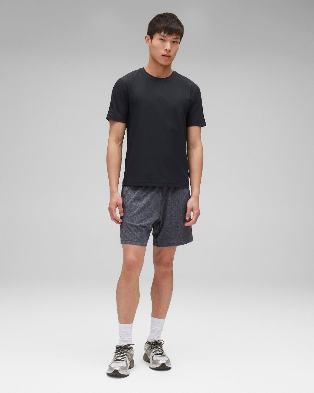 reigning champ Brushed Jersey Recovery Standard Short 7"