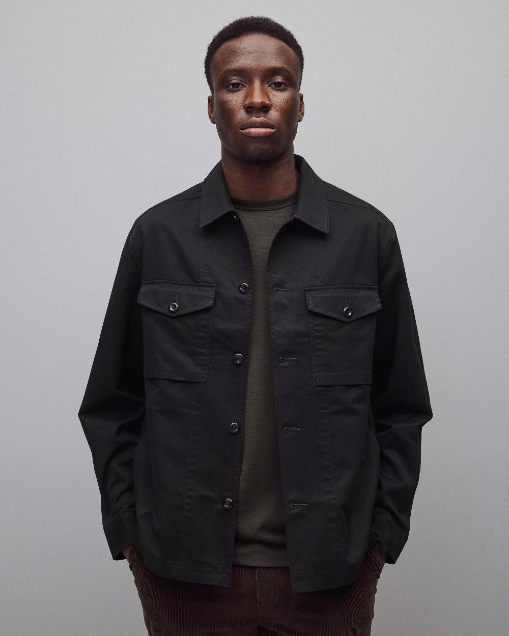 reigning champ Cotton Chino Keeper Standard Overshirt