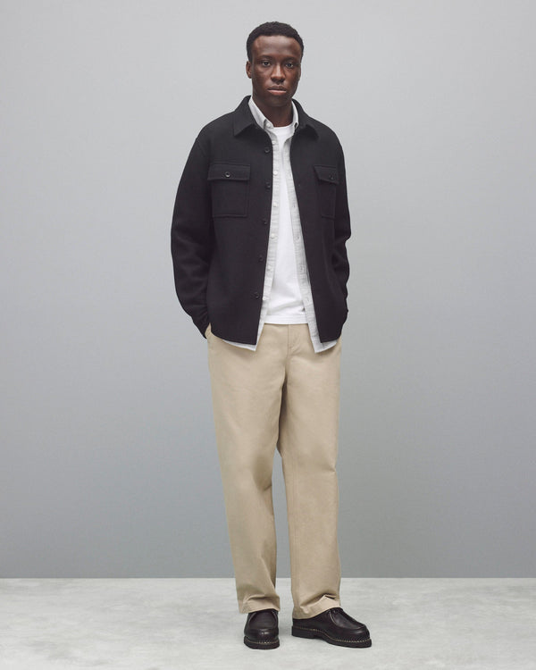 Reigning Champ Double Faced Wool Concourse Overshirt