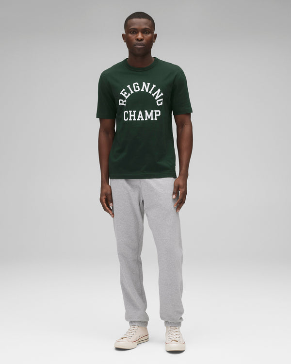 Reigning Champ Lightweight Jersey Arch Logo Standard T-Shirt