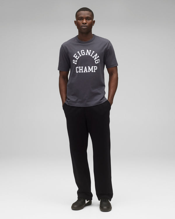 Reigning Champ Lightweight Jersey Arch Logo Standard T-Shirt