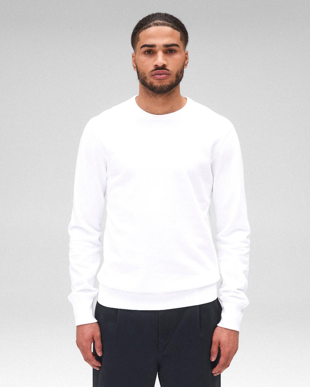 reigning champ Lightweight Terry Slim Crewneck - Vault