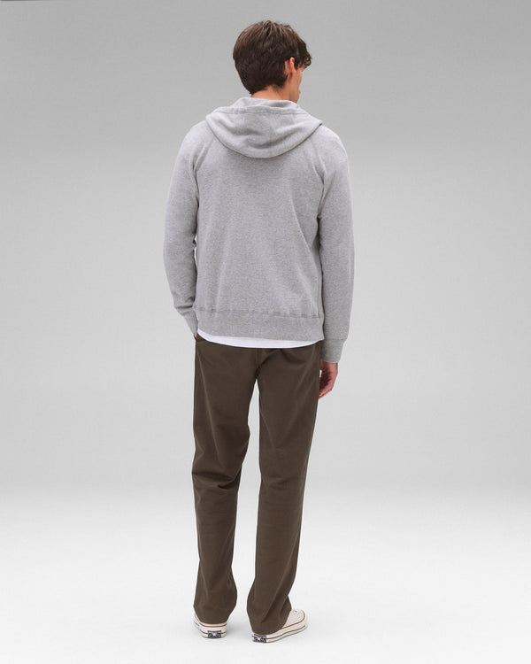 Reigning Champ Lightweight Terry Slim Zip Hoodie - Vault