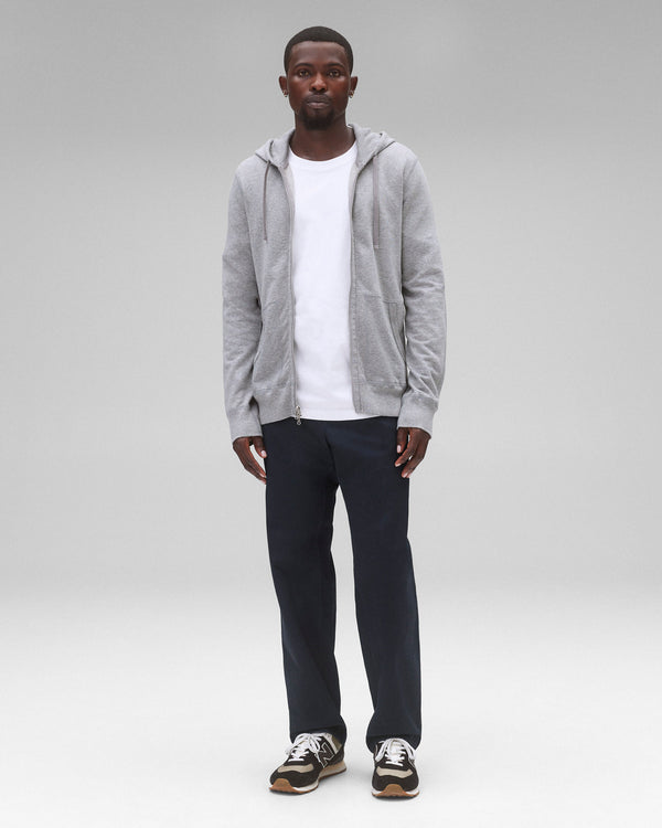 Reigning Champ Lightweight Terry Slim Zip Hoodie - Vault