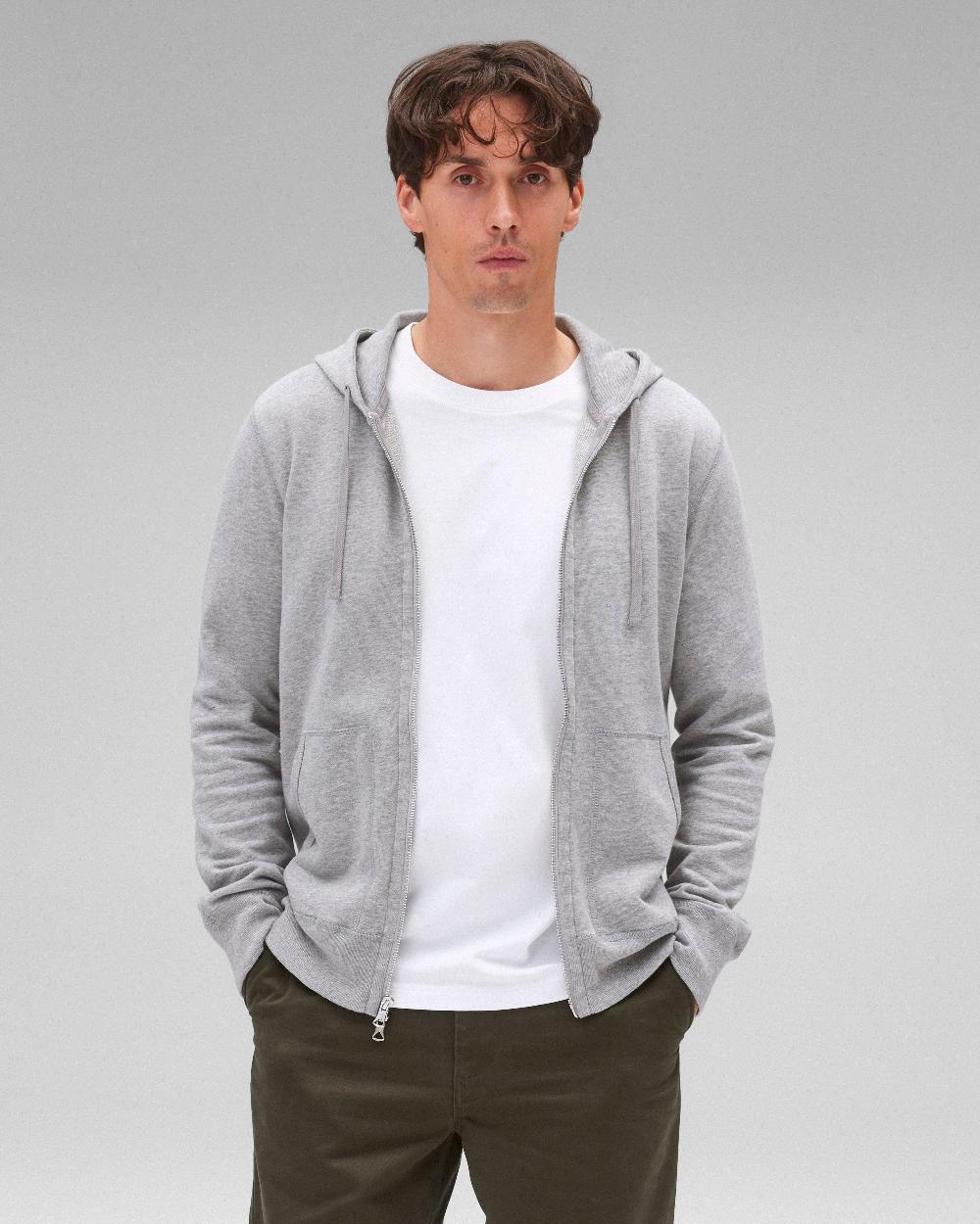 reigning champ Lightweight Terry Slim Zip Hoodie - Vault