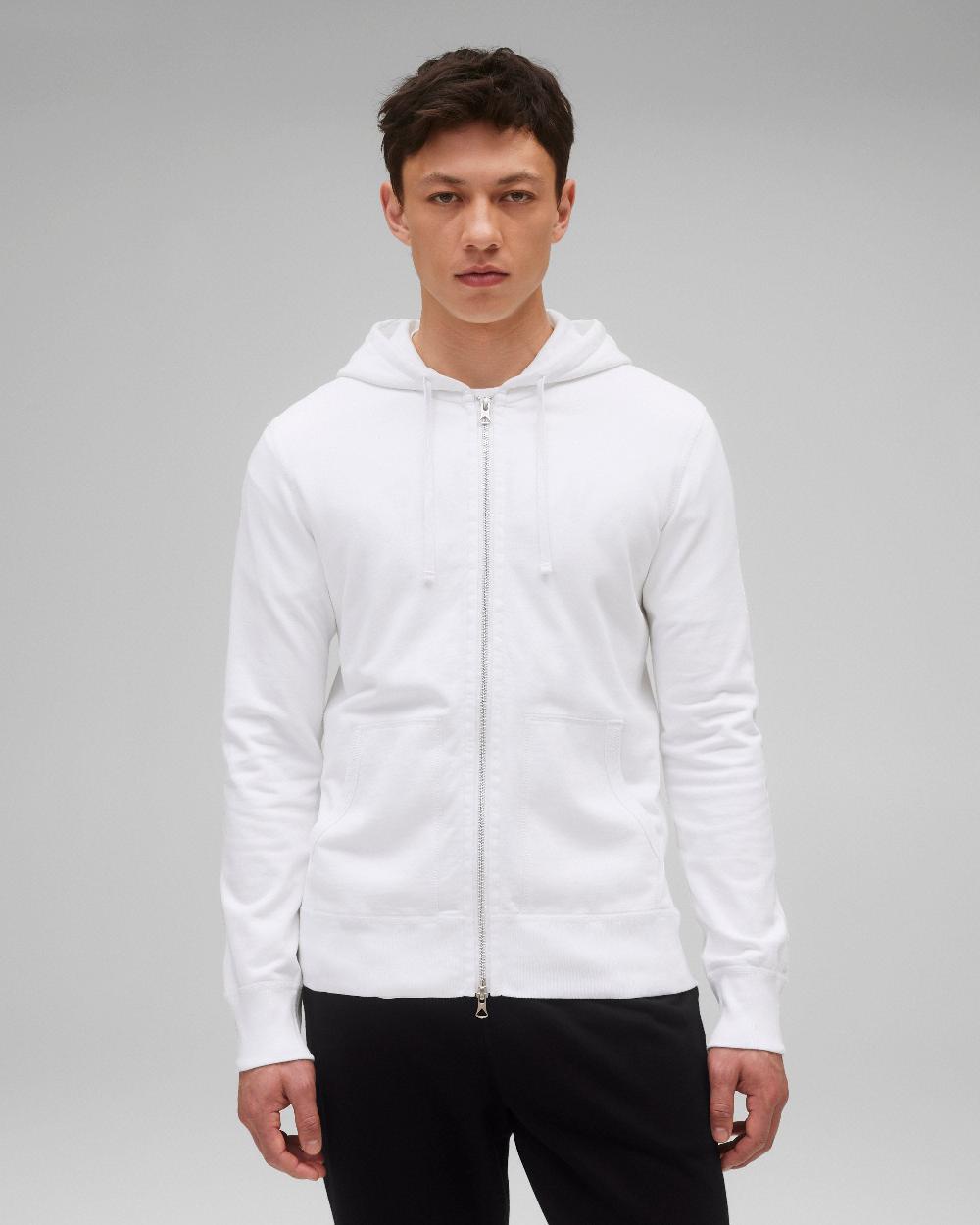 reigning champ Lightweight Terry Slim Zip Hoodie - Vault