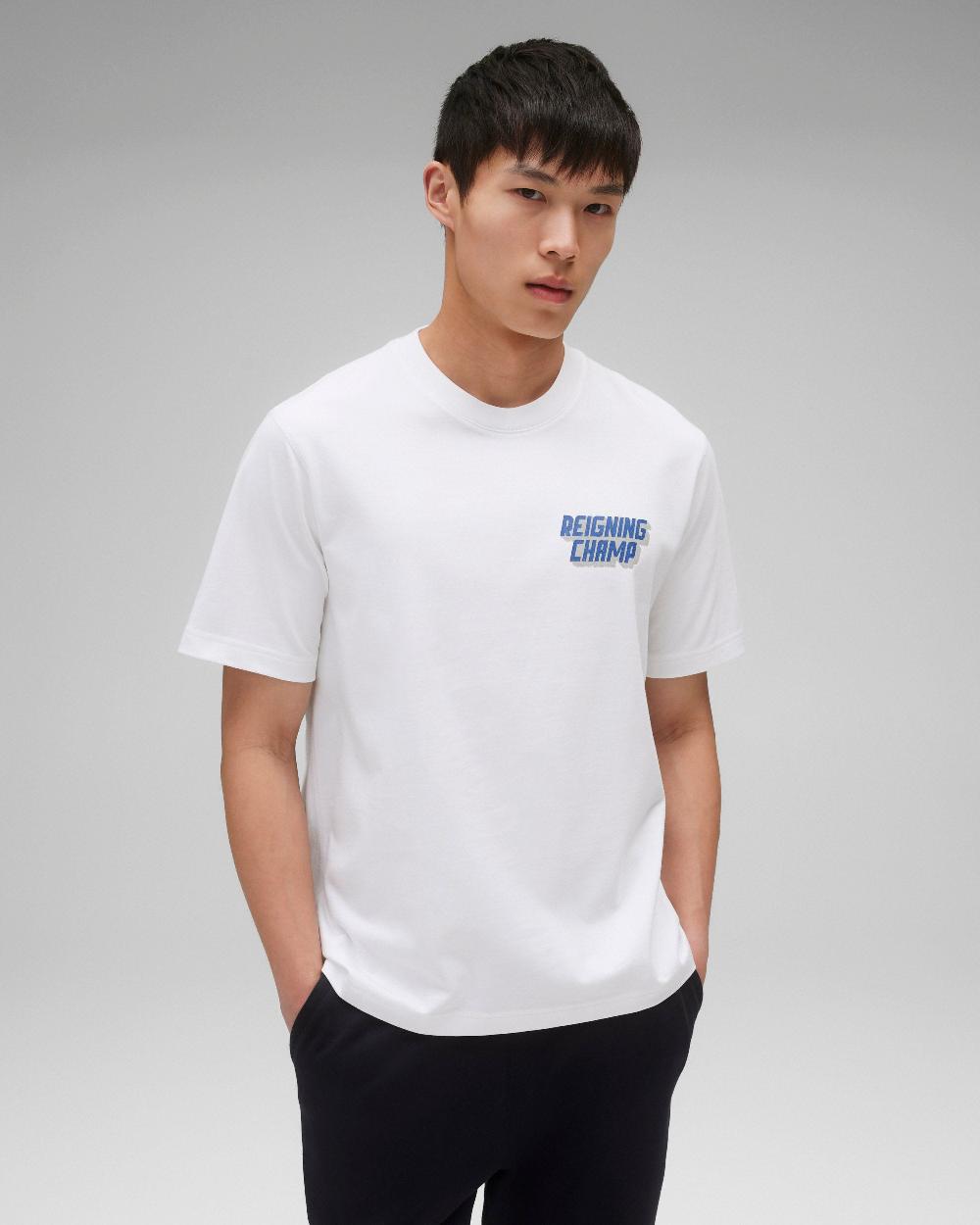 reigning champ Midweight Jersey Paintstrokes OG T-Shirt