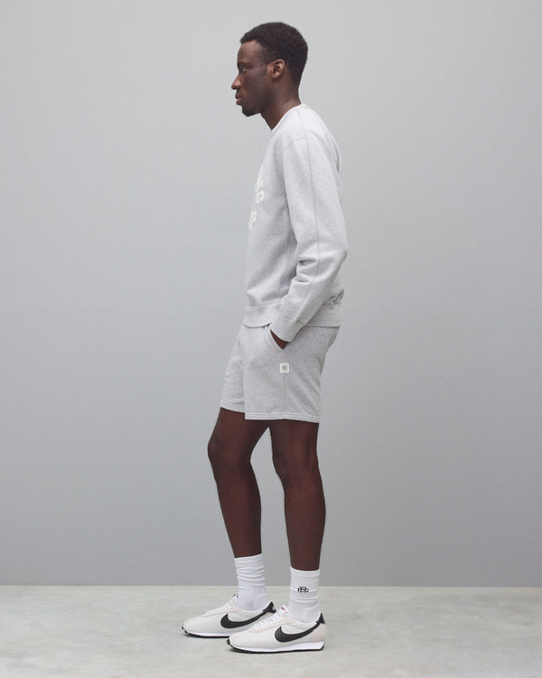 Reigning Champ Midweight Terry Arch Logo Standard Crewneck