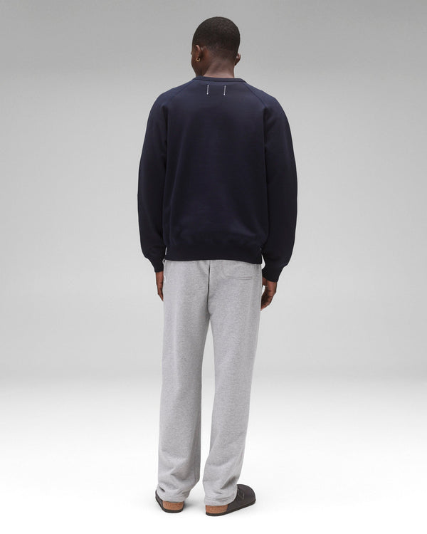 Reigning Champ Midweight Terry Arch Logo Standard Crewneck