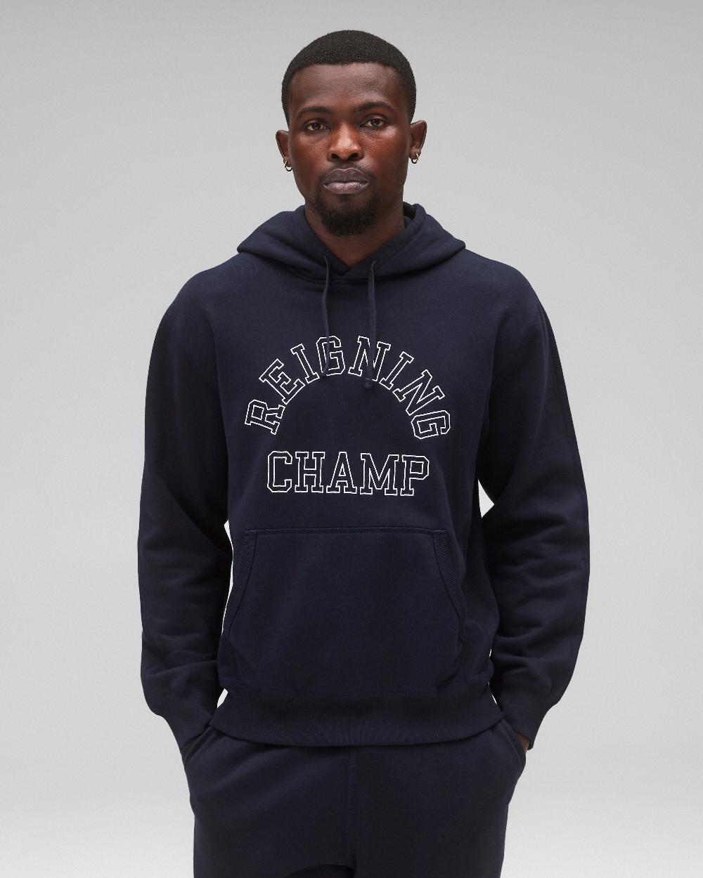 reigning champ Midweight Terry Arch Logo Standard Hoodie