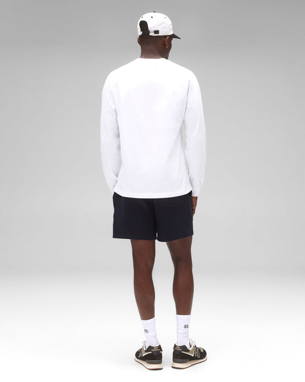 Reigning Champ Midweight Terry Arch Logo Standard Sweatshort 6"