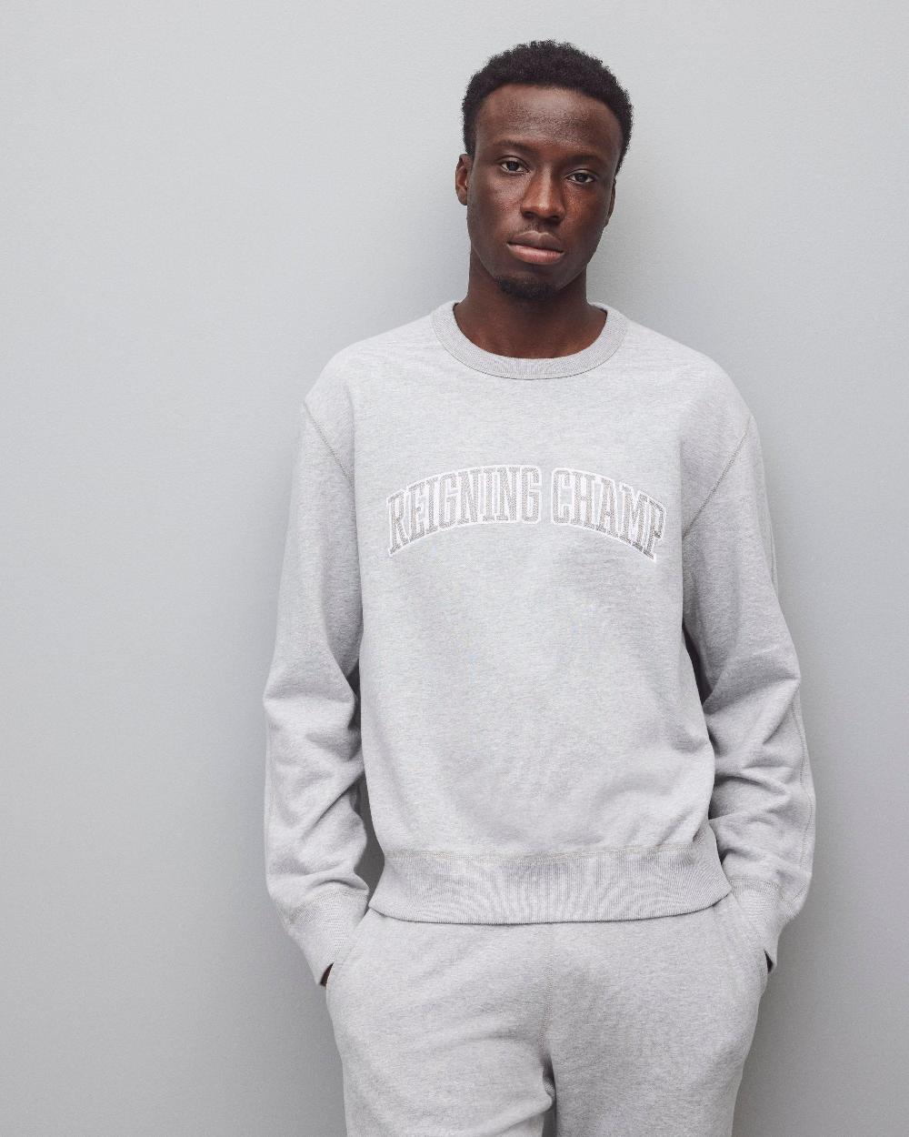 reigning champ Midweight Terry Collegiate Standard Crewneck