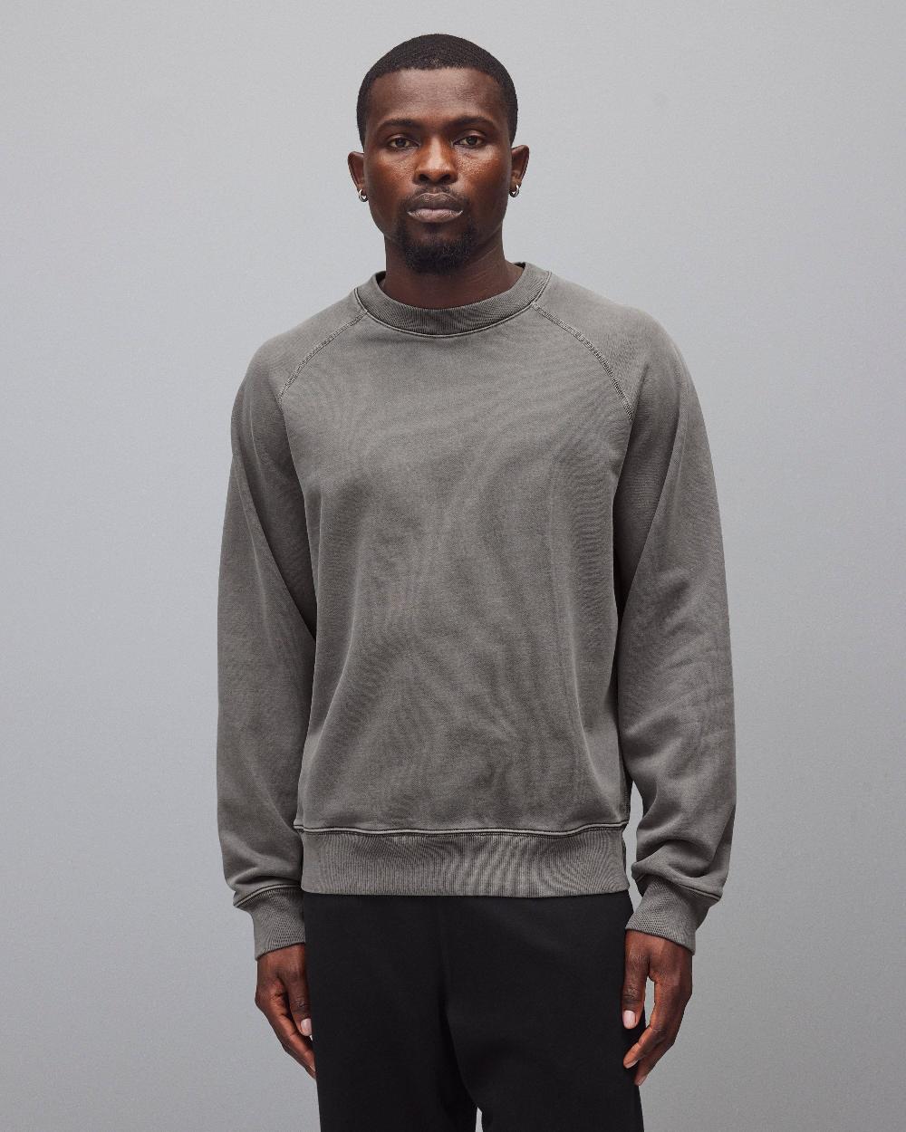 reigning champ Midweight Terry Fadeaway Standard Crewneck