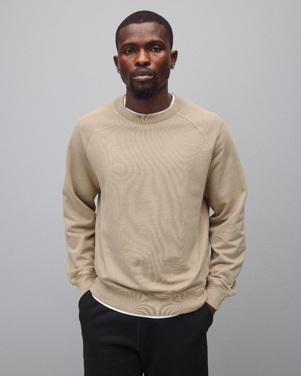 reigning champ Midweight Terry Fadeaway Standard Crewneck